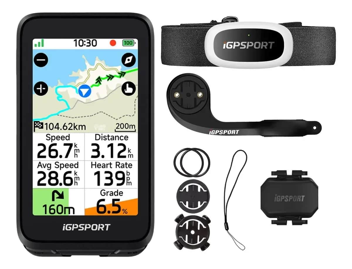Ciclocomputador Igpsport KIT BINAVI AIR